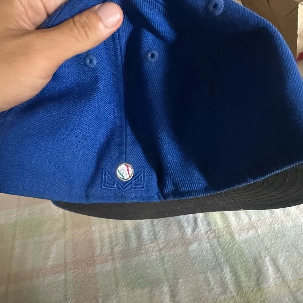 New Era Royal Blue Baseball Cap with Yellow Embroidery (charros Jalisco)
